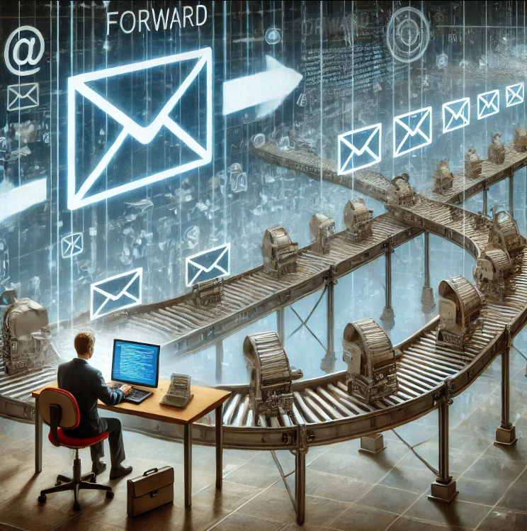 The Rise of Email Forwarding Jobs in Corporate Workspaces