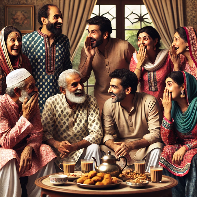 The Role of Gossiping Uncles and Aunties in Community Dynamics